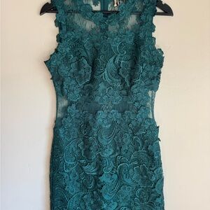 Gorgeous Teal Lace Dress